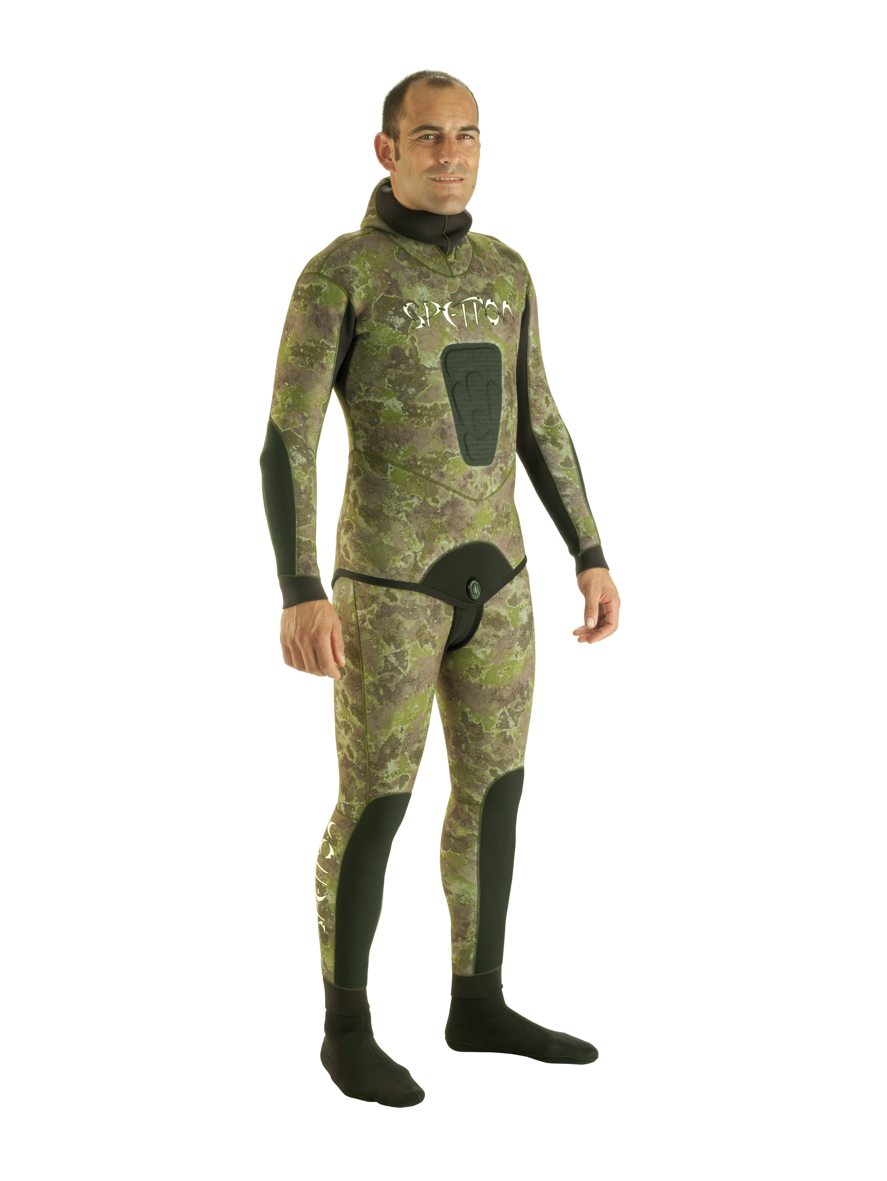 Spearfishing wetsuit - FISH WOMAN PRO - SPETTON - two-piece / 5 mm / 7 mm